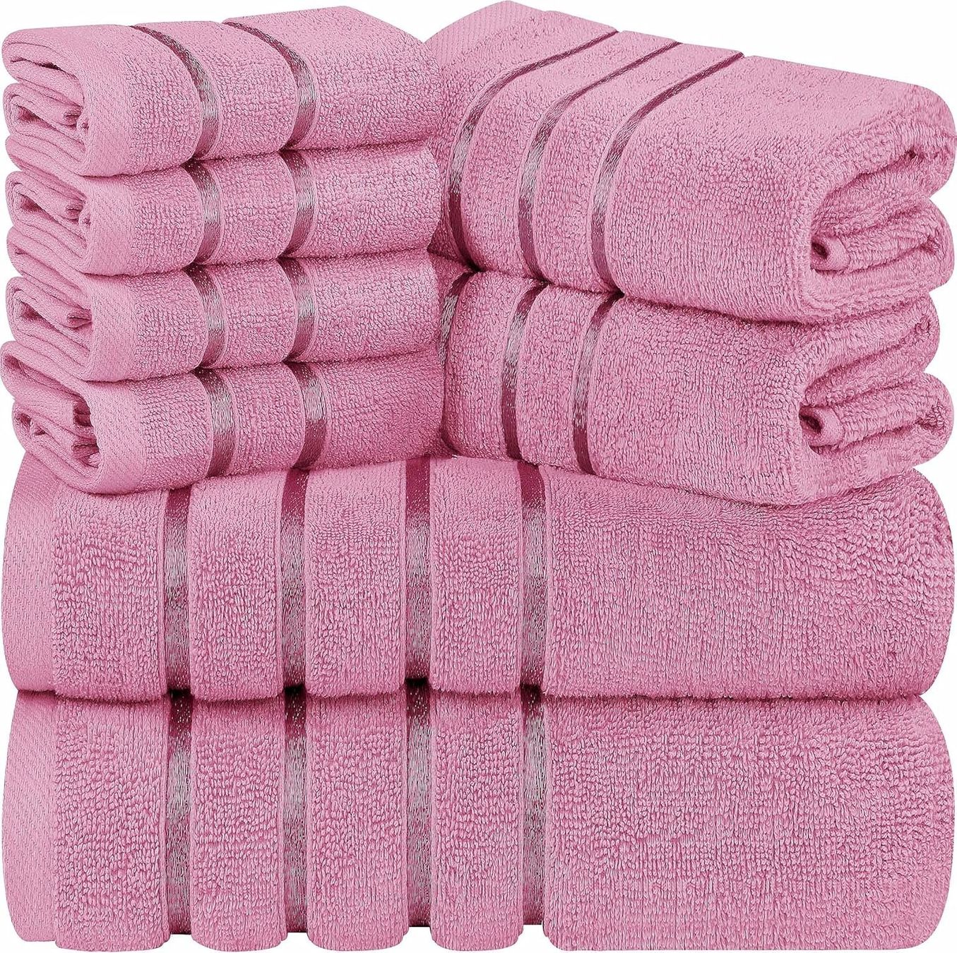 Cuisines complètes: 8er-Pack Handtuch-Set  Pink – Neuf avec emballage d'origine à Nuglar par SaleRitter