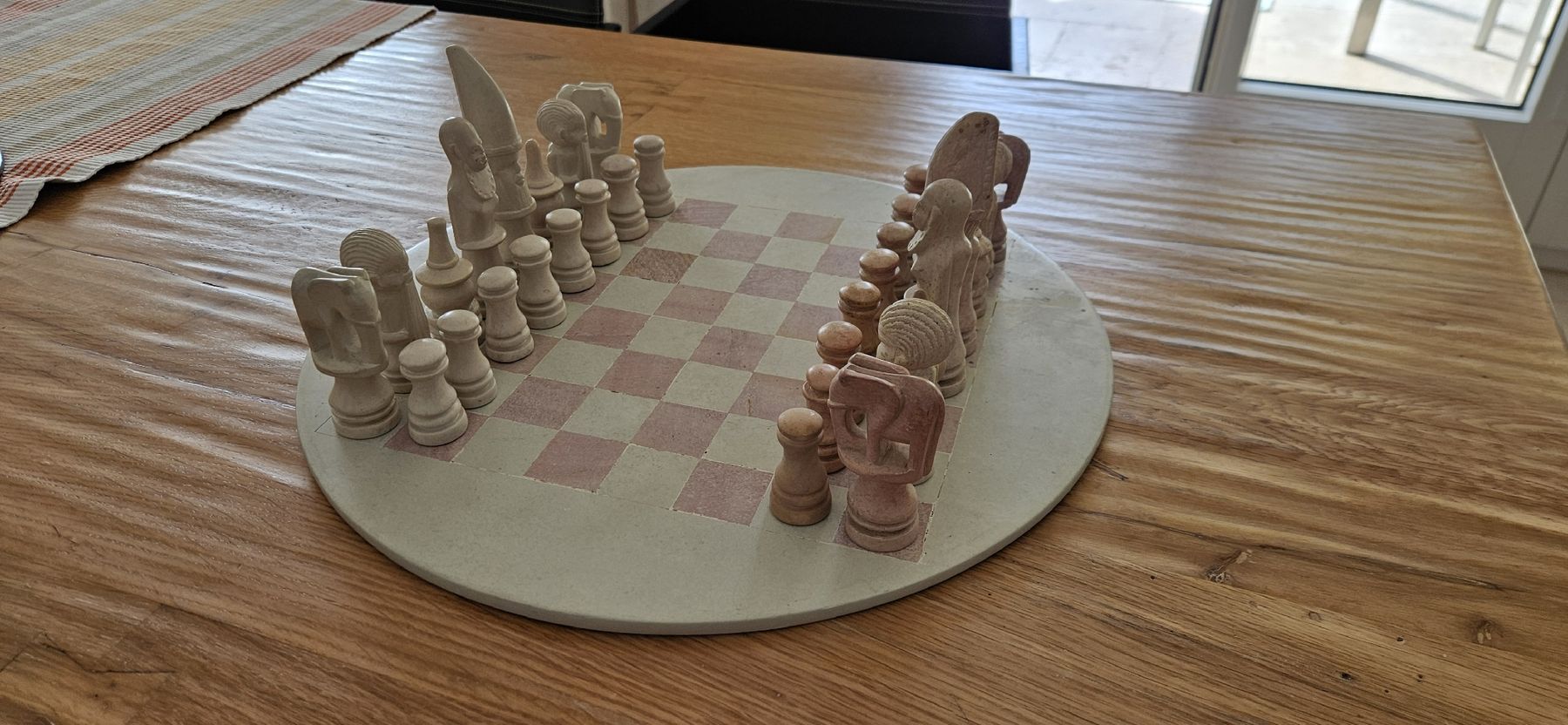 Giochi: Schachspiel antik Stein – Usato da Bergdietikon venduto da Giacomoboromo 8