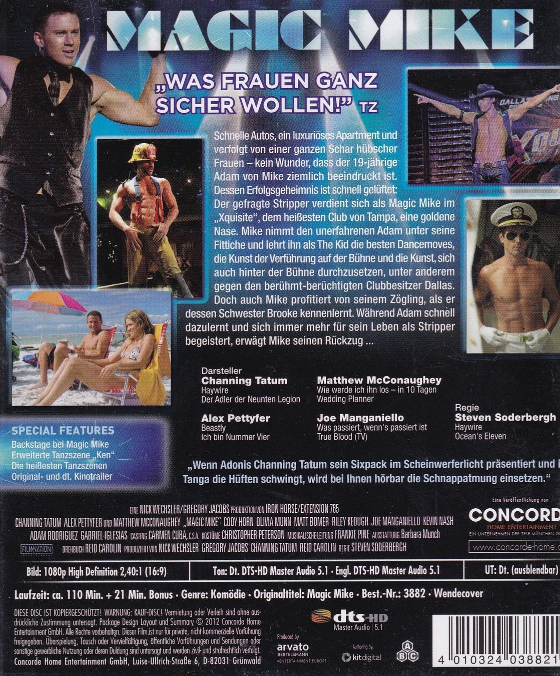 Tous les DVDs: Blu Ray ab Fr. 2.--, Magic Mike – D'occasion à Lausen par Mondeo10628 1