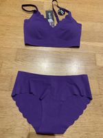 Top & Slip-Set Skiny lila neu Gr. S