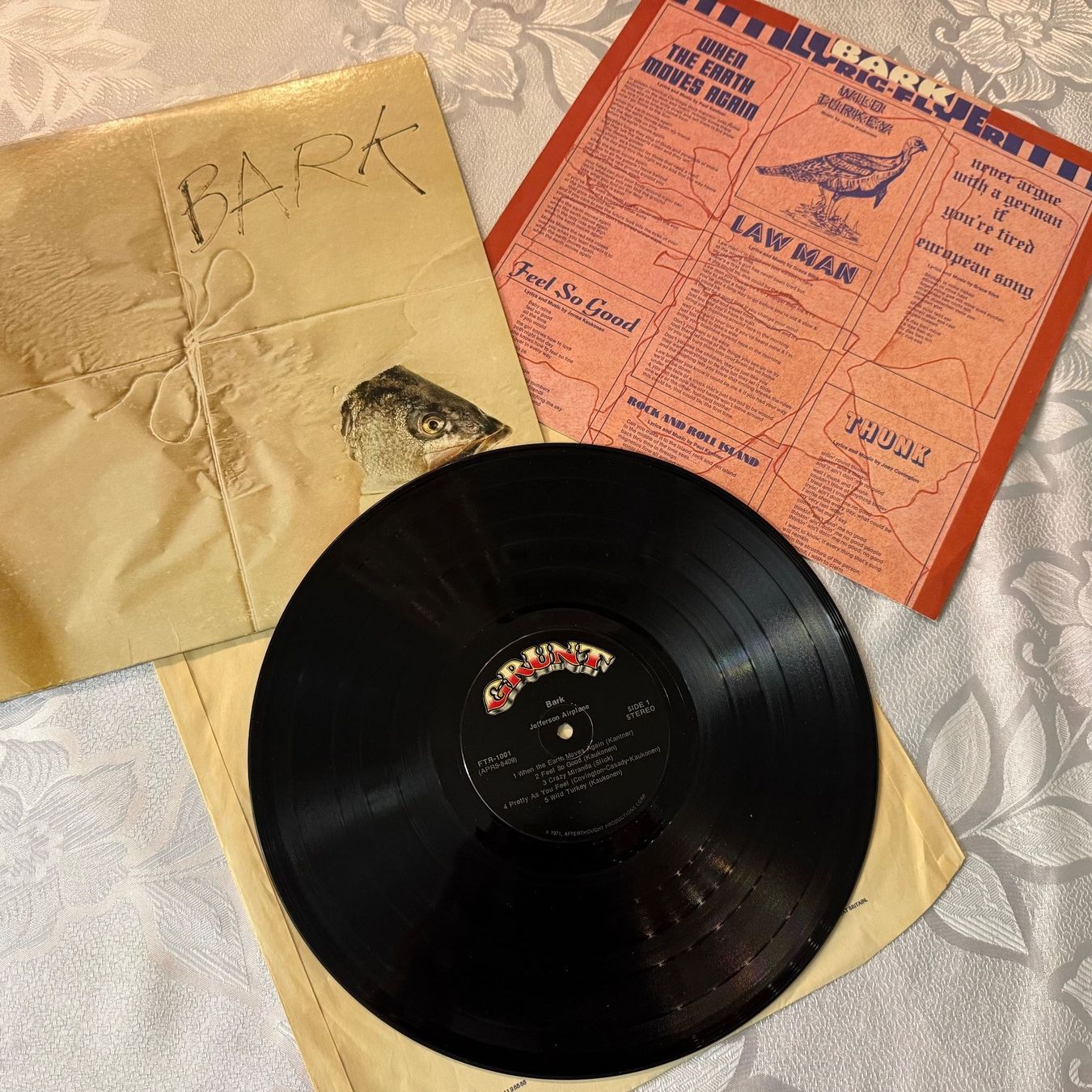 Dischi in vinile: JEFFERSON AIRPLANE - BARK – Usato da Zürich venduto da fehlton 2