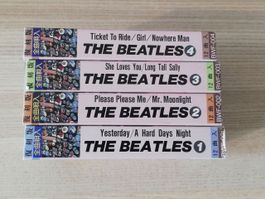 4 CASSETTE SAMMLUNG JAPAN THE BEATLES