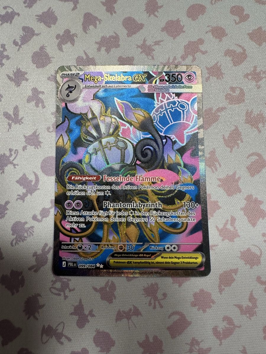 Pokémon Sammelbilder & Trading cards: Mega-Skelabra ex PBL 099 DE ab 1.-- – Gebraucht aus Recherswil von Nitschy