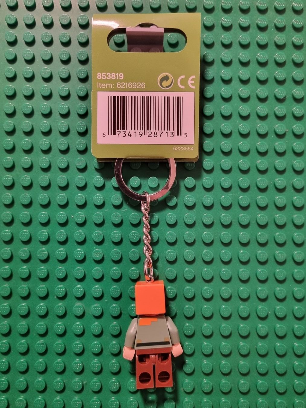 Lego Kit di costruzioni: LEGO Minecraft 853819 Alex Key Chain – Nuovo e nell'imballaggio originale da Basadingen venduto da NekoBricks 2