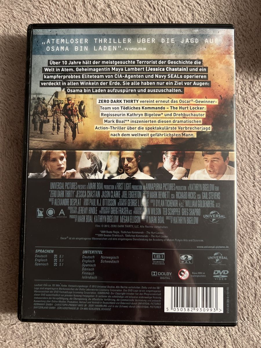 Alle DVDs: Zero Dark Thirty DVD – Neu (gemäss Beschreibung) aus Oberengstringen von Rogi9698 1