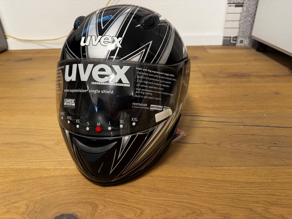 Casques & visières: Motorrad-Helm UVEX Flash – Neuf (Voir description) à Marbach SG par Gargamel73 1