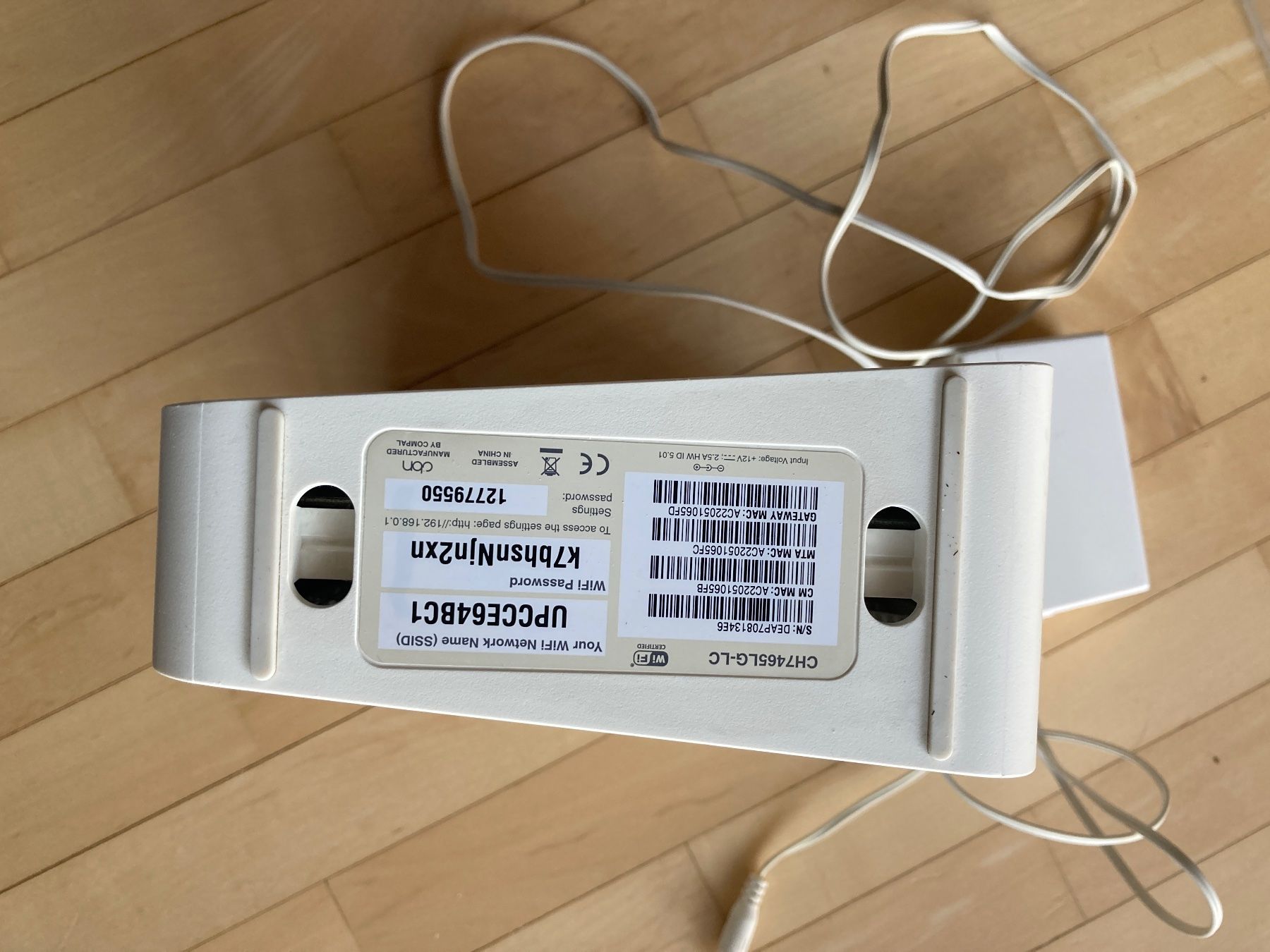 Modem & Router: CBN Connect Box CH7465LG-LC – Usato da Haemikon venduto da Helibee 3