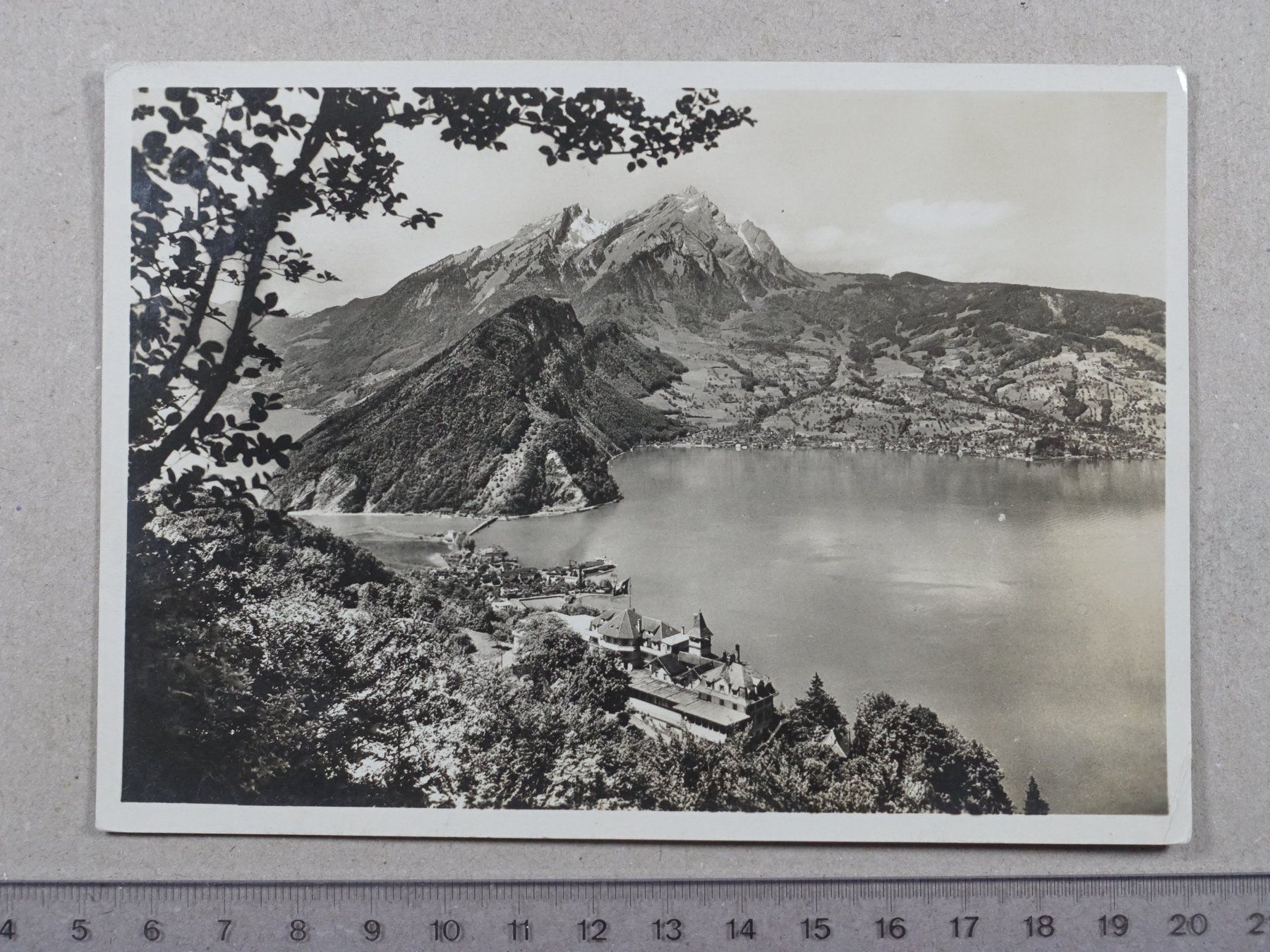 Ansichtskarten: Hotel Fürigen, Pilatus, 1935 – Gebraucht aus Lenzburg von fh1
