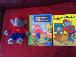Benjamin Blümchen Buch und Plüschtier🐘- Set