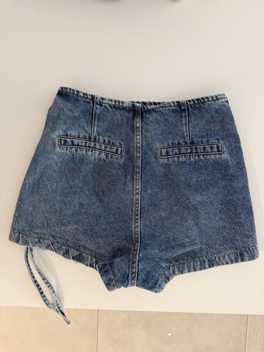 Jeans: Denim Shorts Wrap Style Blue Size S  – Neu (gemäss Beschreibung) aus Gränichen von Domsiiiii 3