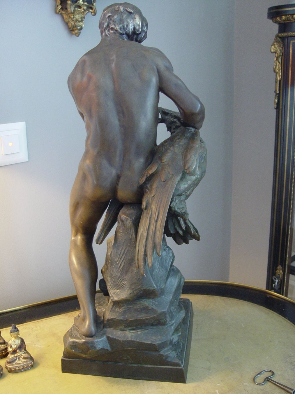 Sculture & Statue: Grosse Bronze -Skulptur – Usato da Rotkreuz venduto da Dobermann5 5