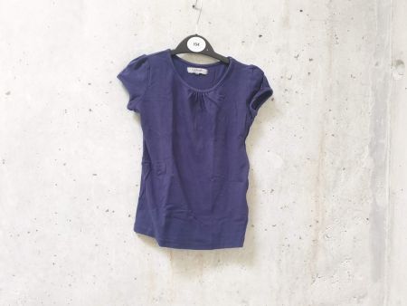 T-shirt basic Inside, bleu marine, fille, taille 110