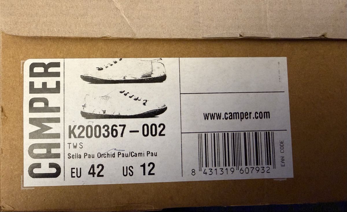 Camper Damenschuhe: Baskets Camper  TWINS taille 42 – Neu und originalverpackt aus Petit-Lancy von Komei 1
