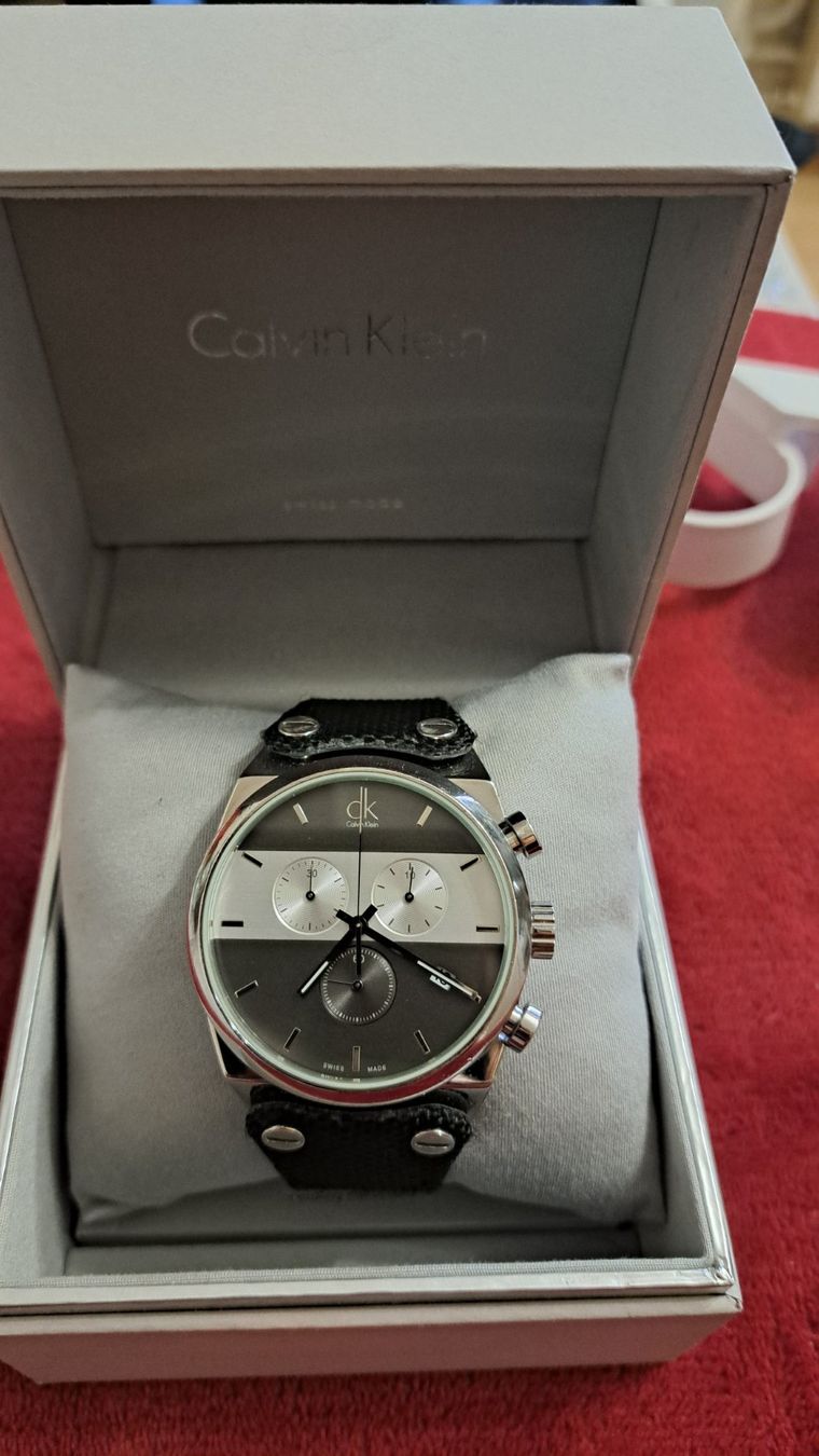 Calvin Klein Uhren: Calvin Klein Eager chrono K4B381B3, 41mm comme neuve – Neu (gemäss Beschreibung) aus Clarens von mig_f5z9 1