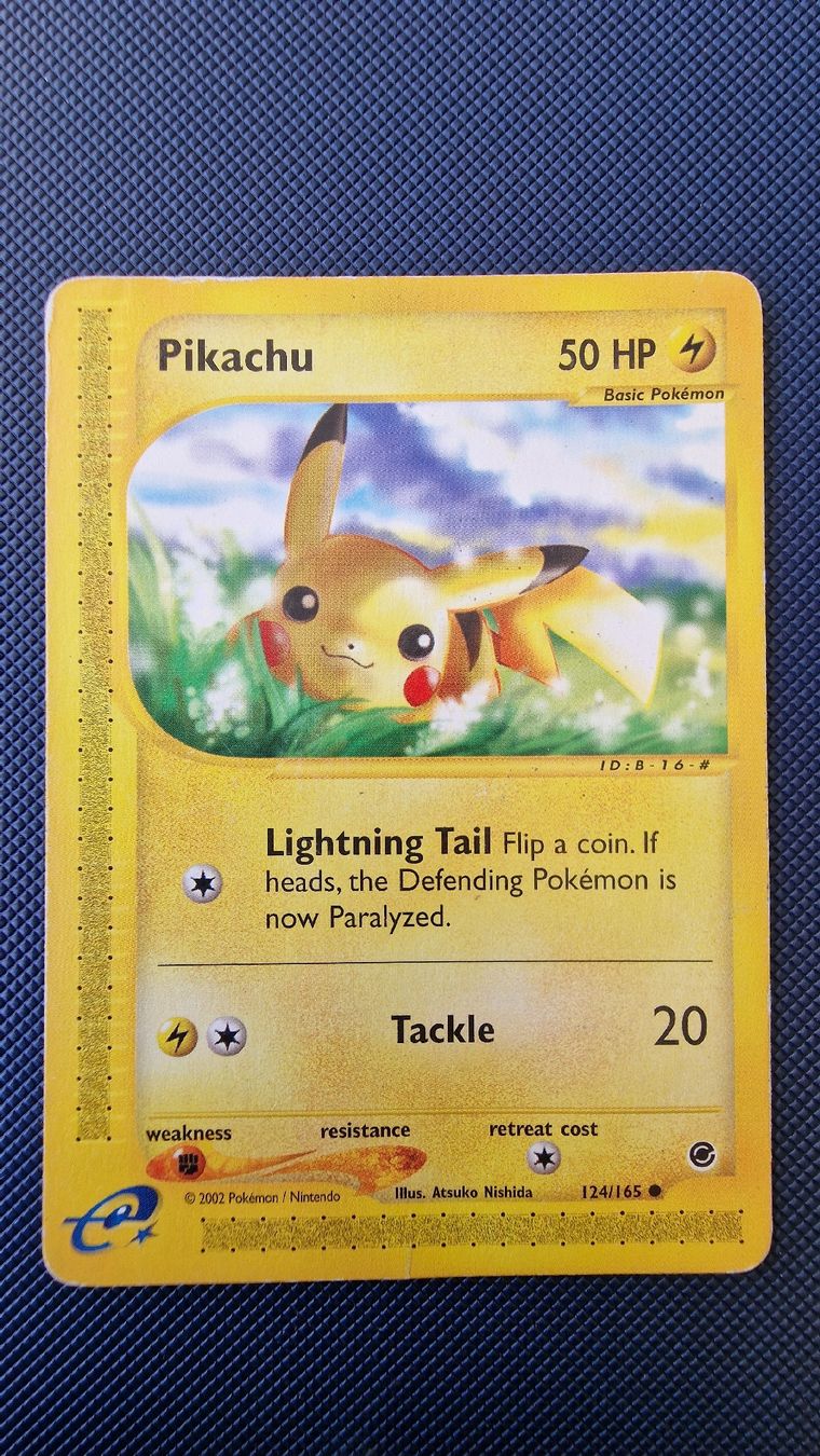 Pokémon Carte collezionabili: Pikachu #124 – Pokémon Expedition – Usato da Veytaux venduto da PocketMonster