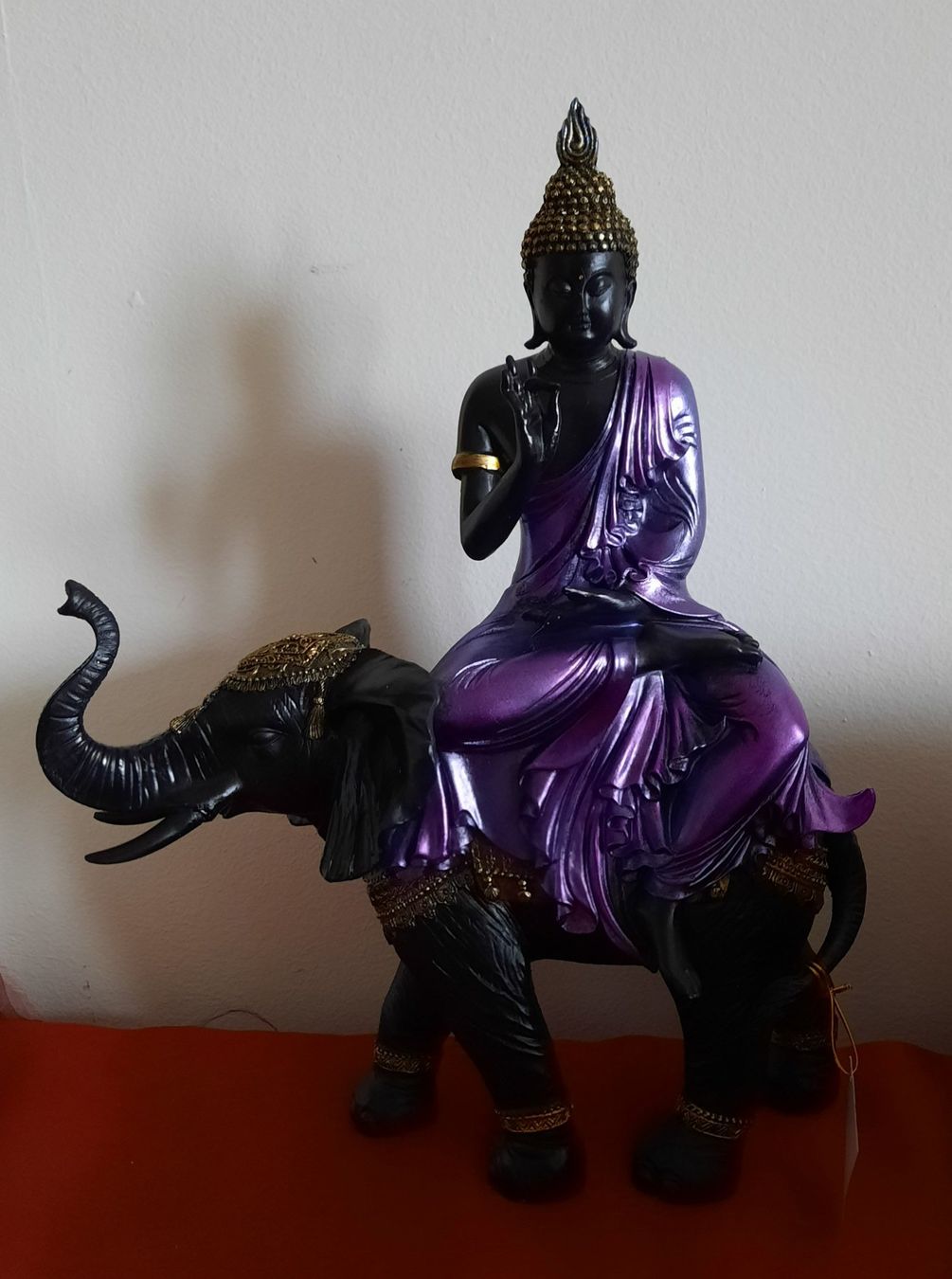 Statuette: Buddha auf Elefant reitend - schöne Dekofigur – Nuovo e nell'imballaggio originale da Dübendorf venduto da alibaba010 3