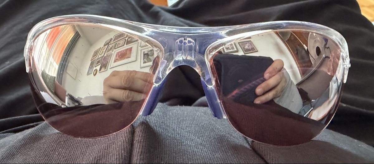 Adidas Occhiali & Lenti: Adidas Sonnenbrille transparent/blau – Usato da Aarau venduto da Tam6