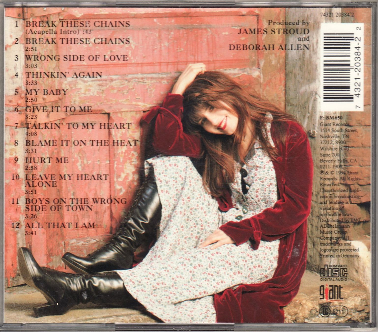 CD: Deborah Allen – All That I Am – Nuovo (secondo la descrizione) da Boussens venduto da catfood01