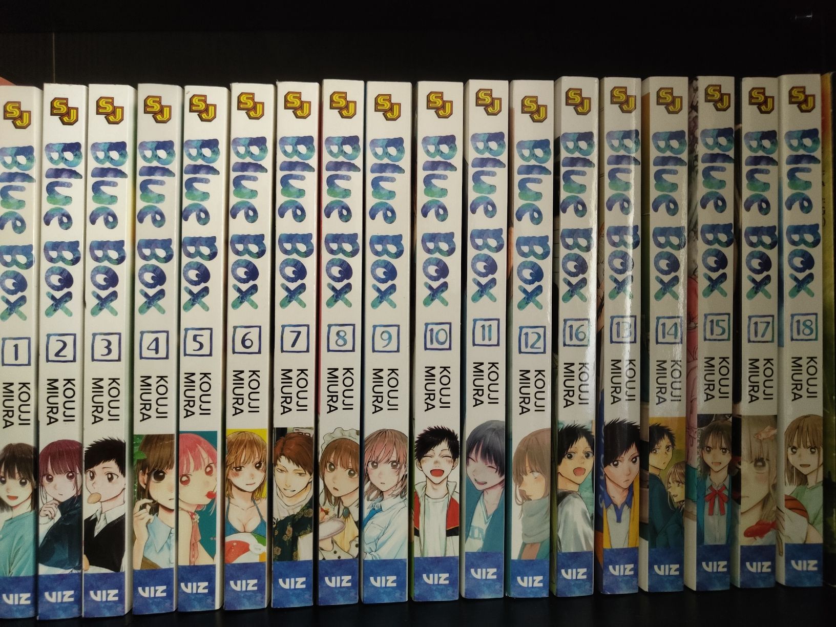 Fumetti: Blue Box Manga Set, VOL 1-18 – Nuovo (secondo la descrizione) da Bellinzona venduto da WichedHammer 1