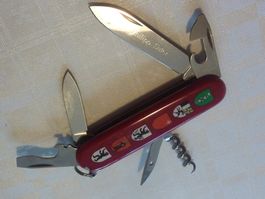 Tolles Sackmesser VICTORINOX OFFICIER Rekrut. Zentrum Mels