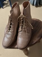 Georgia Rose Lederschuhe gold