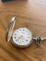 Aero Watch Neuchâtel Taschenuhr Savonnette mit Kette Swiss
