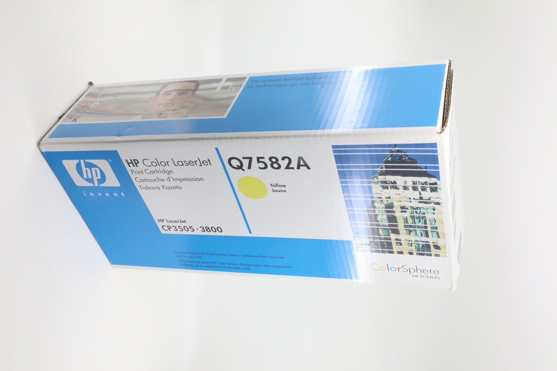 Hewlett Packard Cartucce per stampanti & toner: hp LaserJet Tonerpatrone Q7582A Yellow – Nuovo e nell'imballaggio originale da Hinterforst venduto da K64