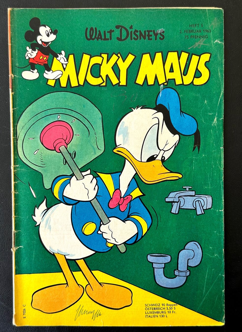Comics: Mickey Maus Nr. 5 1963 – Gebraucht aus Seltisberg von quadartswiss