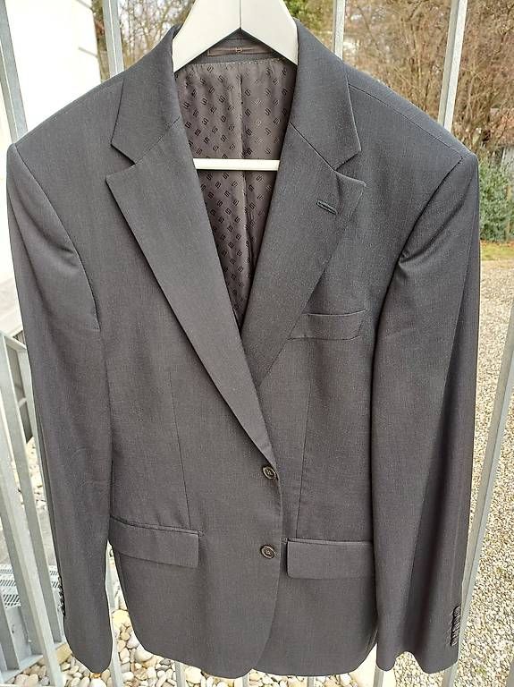 Hugo Boss Completi: NEUwertig: BOSS Herren Anzug, Gr. 94 grau anthrazit – Nuovo (secondo la descrizione) da Solothurn venduto da happema