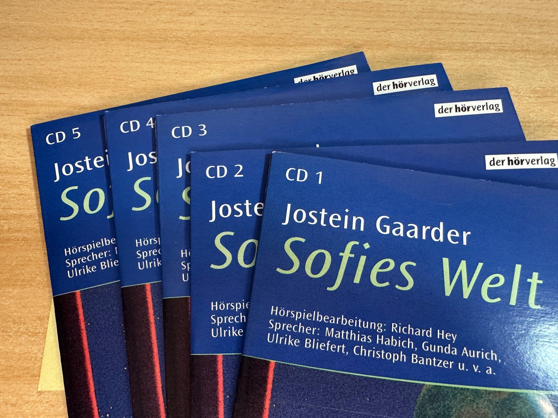Audiolibri: K9 Jostein Gaarder – Sofies Welt - 5 CD – Usato da Rikon im Tösstal venduto da Alpenmutz 3