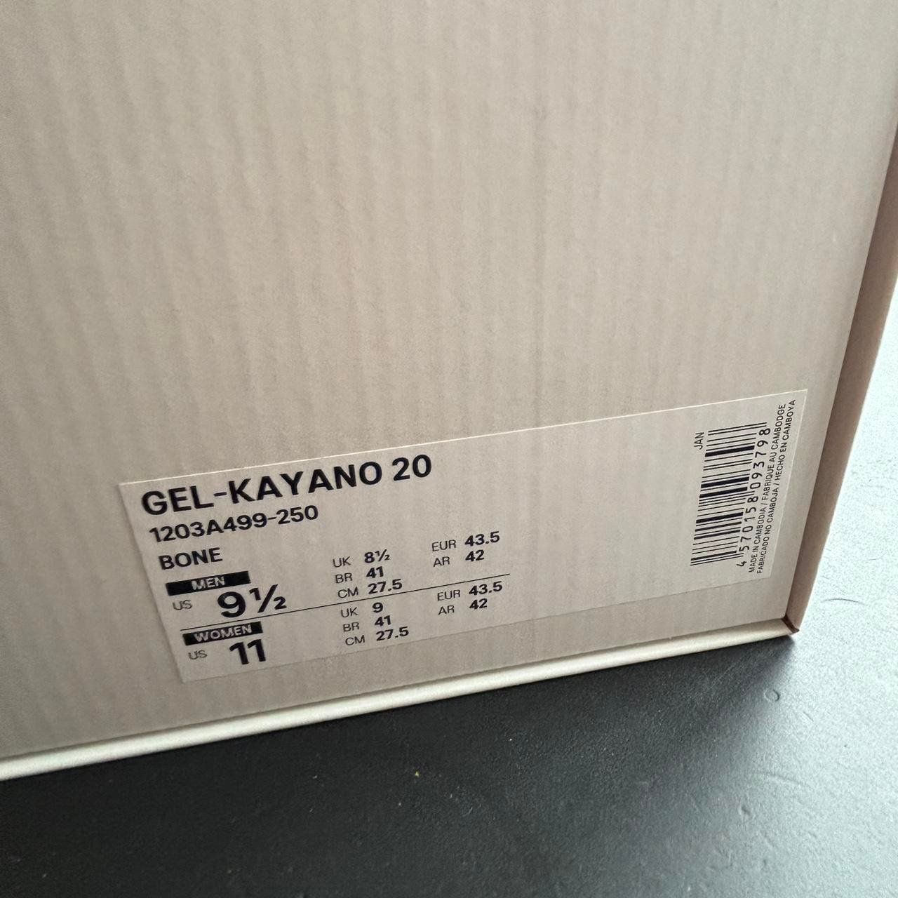 Asics Scarpe da uomo: ASICS x Hal Studios Gel Kayano 20 black trainers – Nuovo e nell'imballaggio originale da Bern venduto da Joshua_eigenmann02 2