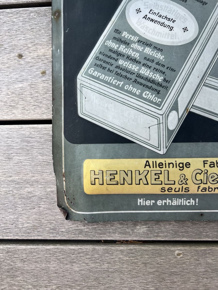 Insegne: Blechschild – Usato da Kiesen venduto da berner9 2