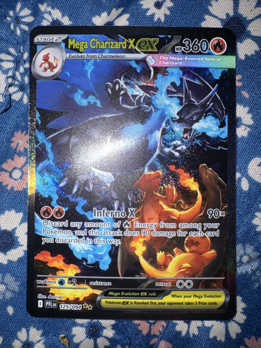 Karten: Pokemon Pfl EN - Phantom Flammen Mega Charizard X – Neu (gemäss Beschreibung) aus Kappel SO von jol_5z7j