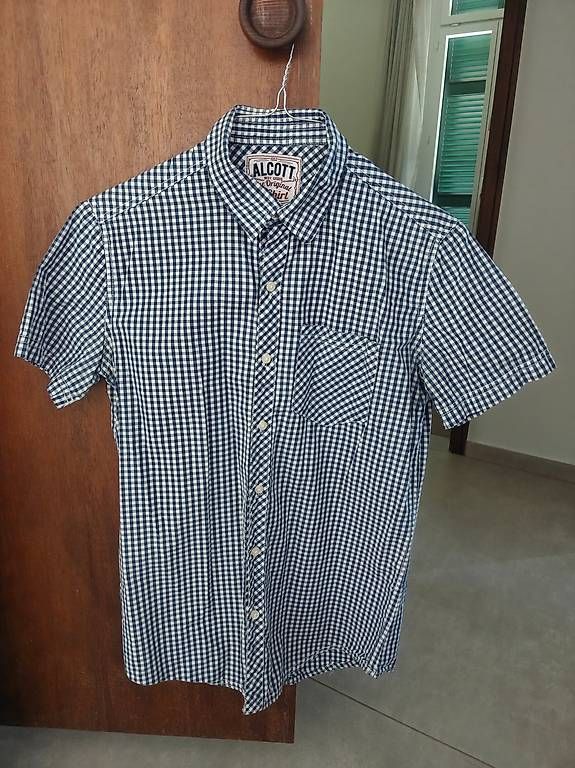 Hemden: Camicia maniche corte a quadretti - Taglia S – Gebraucht aus Seseglio von orla91