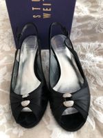 Stuart Weitzman Satin Slingbacks