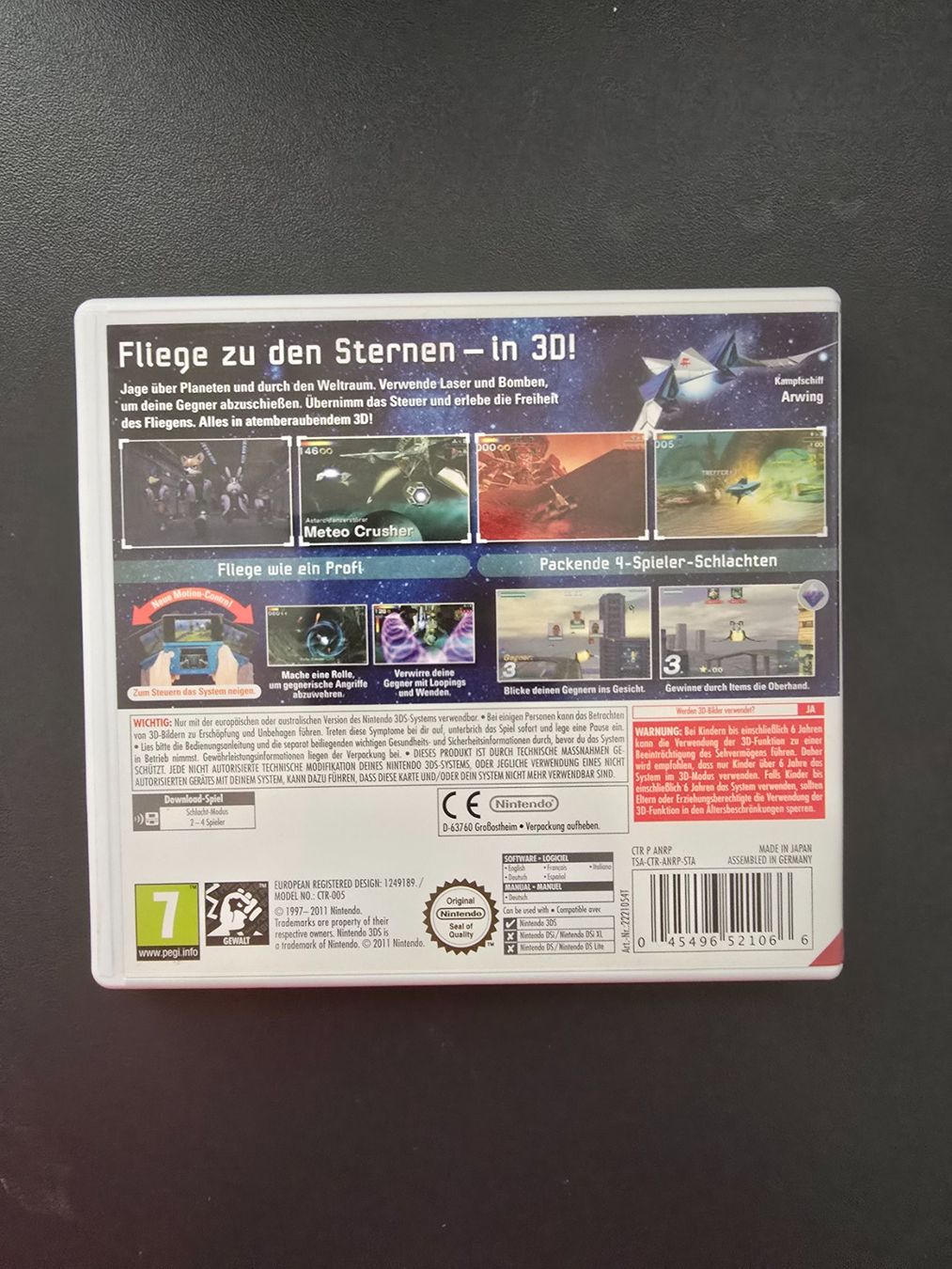 Nintendo Giochi: Star Fox 64 3D für Nintendo 3DS – Usato da Chur venduto da 1996hiphop 1