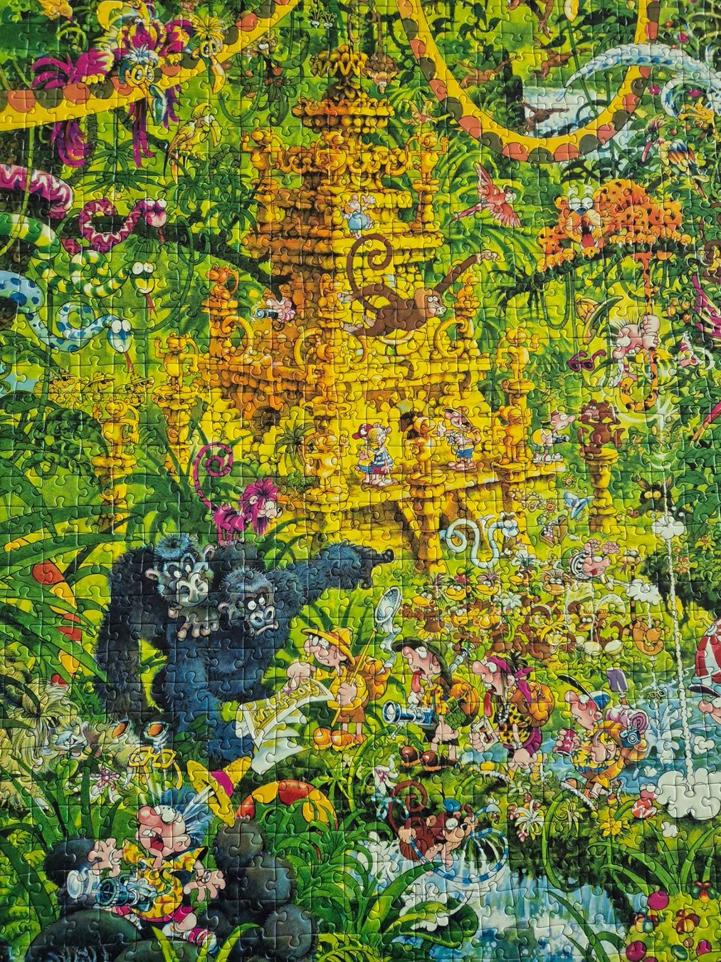 Heye Puzzle: Ryba Puzzle "Deep Jungle" 2000 Teile – Usato da Wernetshausen venduto da cmmj2022 2