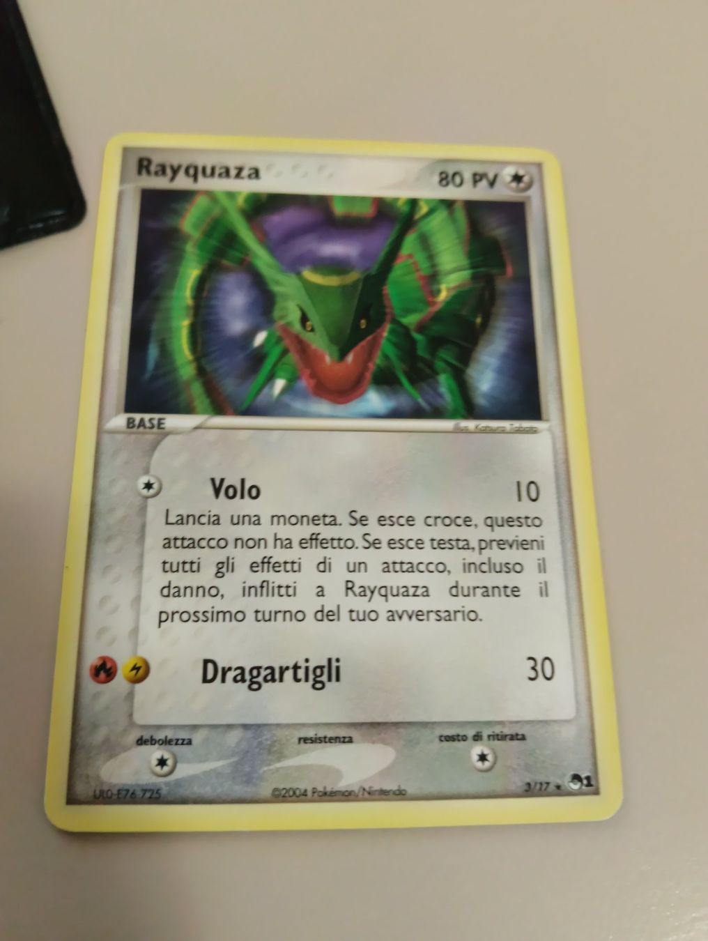 Pokémon Sammelbilder & Trading cards: pokemon rayquaza 2004 – Gebraucht aus Sigirino von acquila16