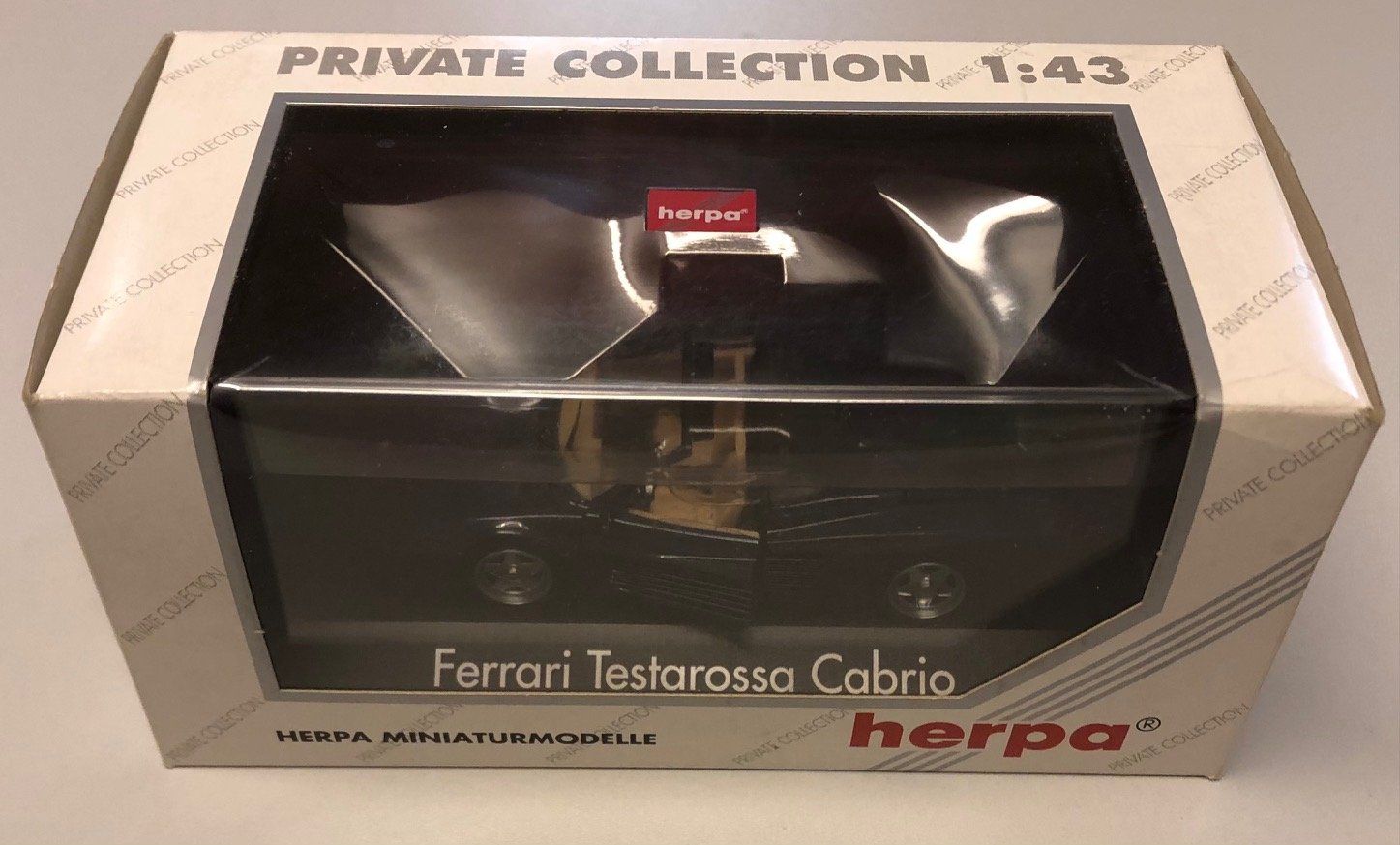 Ferrari Modellini d'auto: Herpa 1:43 / Ferarri Testarossa Cabrio – Nuovo (secondo la descrizione) da Eggersriet venduto da uncletoni 4