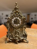 Antike Kaminuhr, Standuhr Barock Uhr Messing oder Bronze