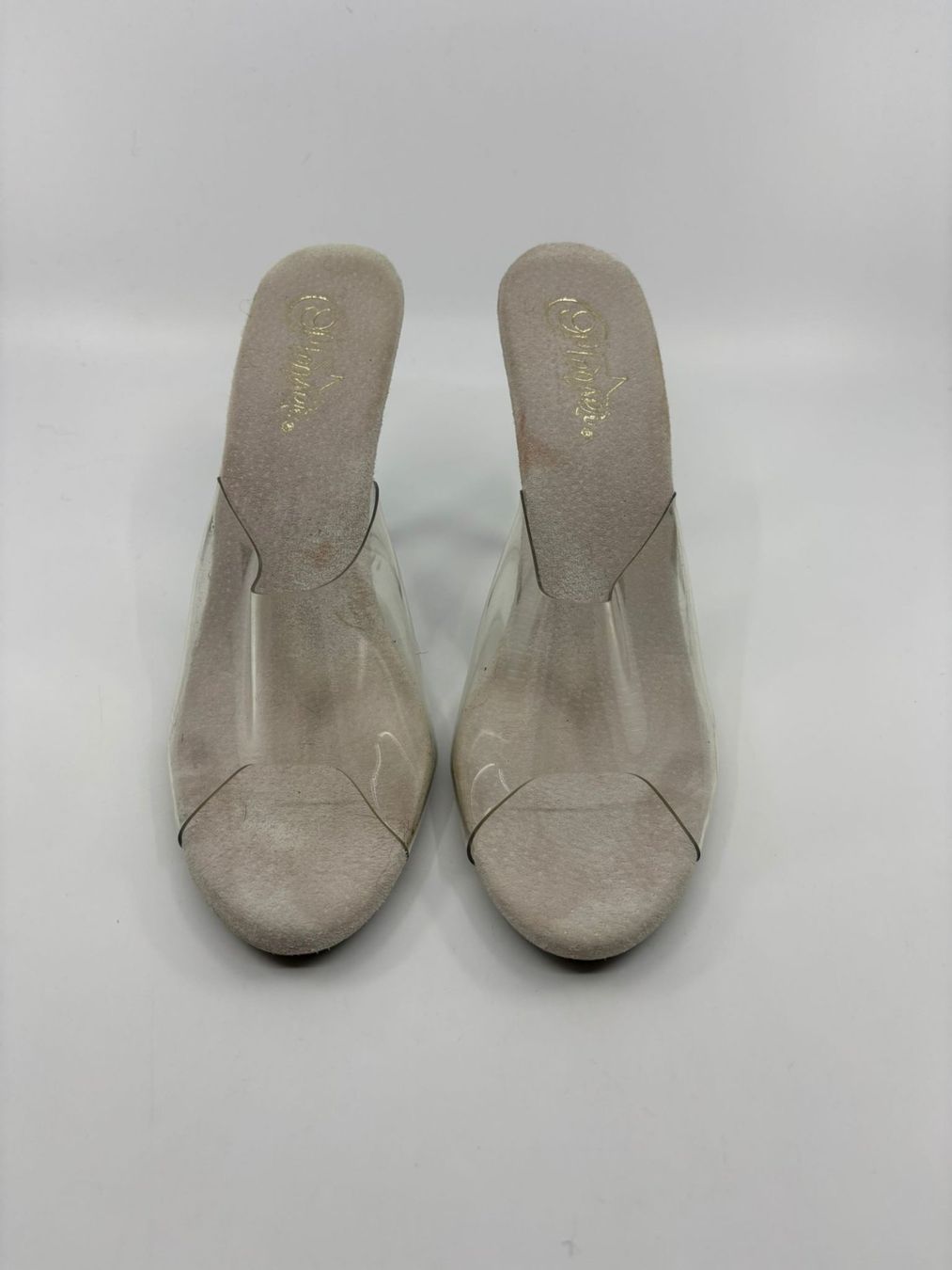 Scarpe da donna: Transparente Sommer High Heels Grösse 39-40 – Usato da Herisau venduto da Seyashop_2