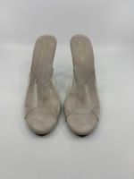 Transparente Sommer High Heels Grösse 39-40