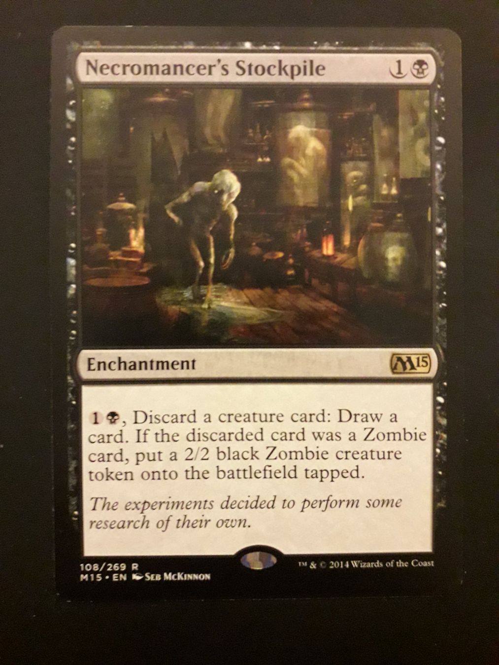 Magic The Gathering Carte collezionabili: MTG - Necromancer's Stockpile – Usato da Lausanne venduto da and_n6mz