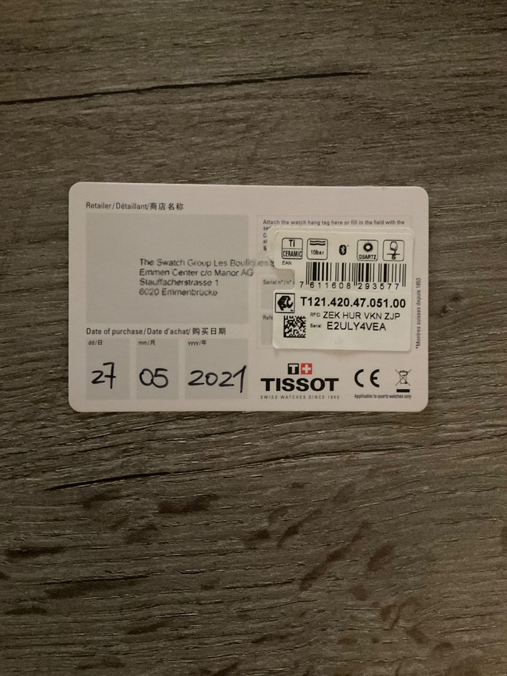 Tissot Montres: TISSOT TOUCH CONNECT SOLAR – D'occasion à Emmen par jos_cjt6 1