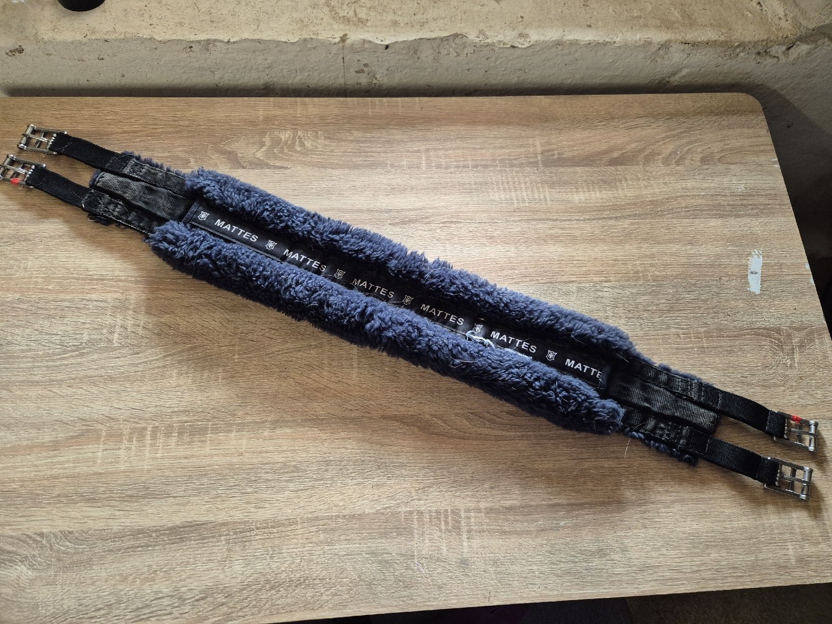 Briglie & Cavezze: Mattes Lammfellgurt 110cm – Usato da Meggen venduto da Orrinka20