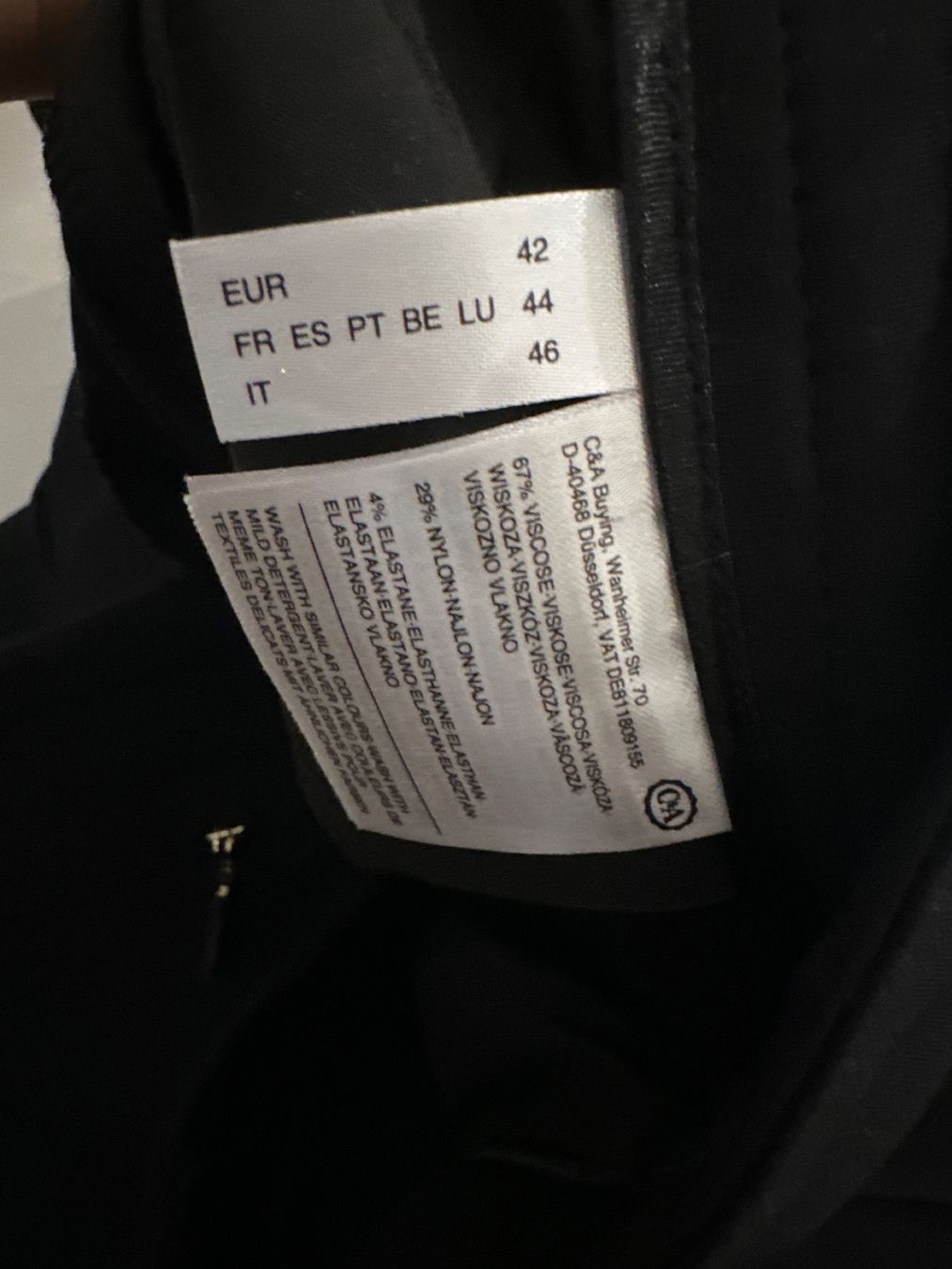 Pantaloni: Damen Stoffhose schwarz – Nuovo (secondo la descrizione) da Zug venduto da Hehe 3
