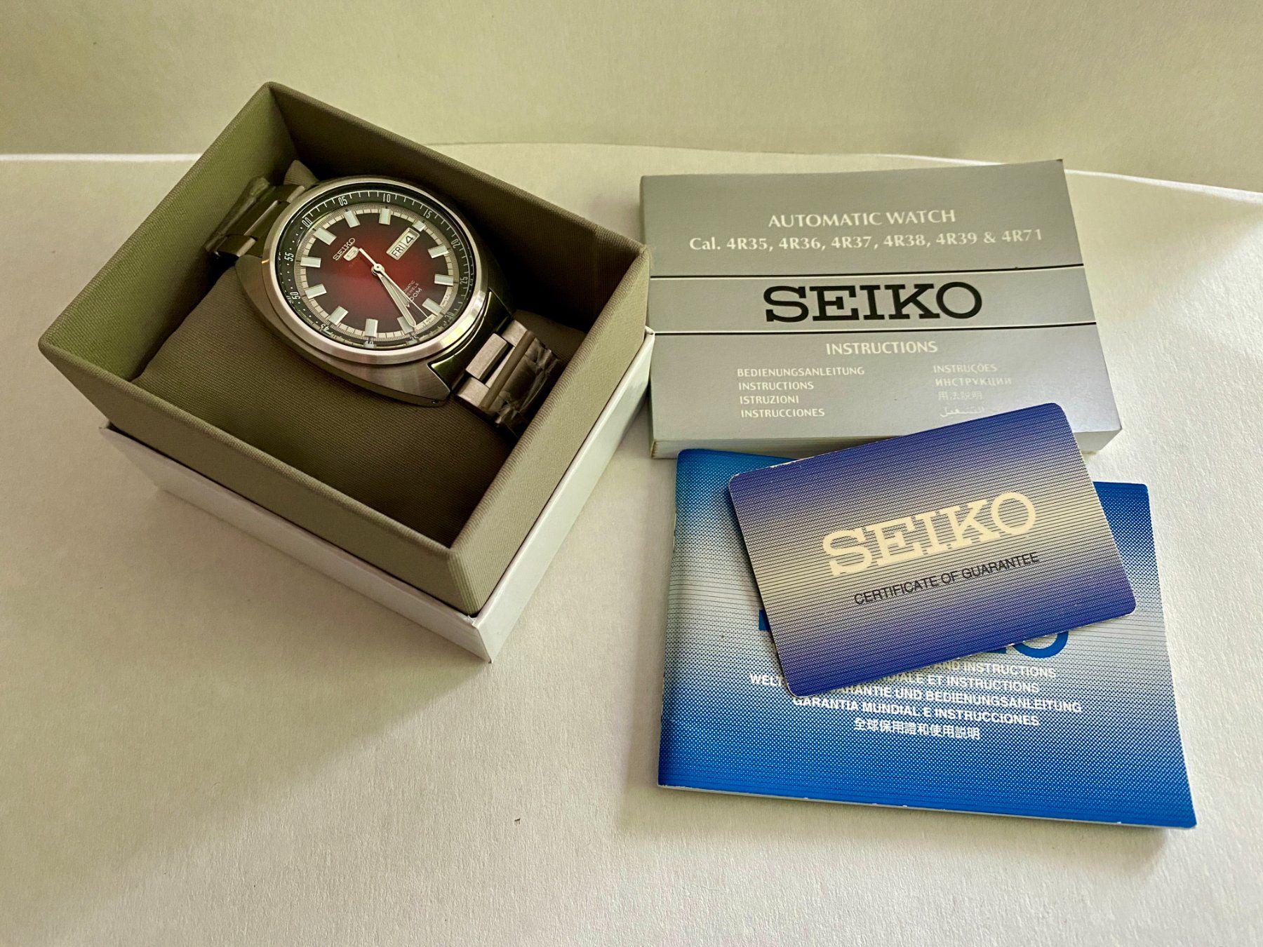 Seiko Orologi: Seiko Turtle Red dial Unworn ! – Nuovo (secondo la descrizione) da Genthod venduto da Fejmeo 3