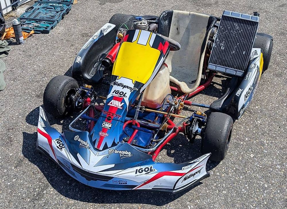 Go-Kart: Birel KZ Rennkart IAME Screamer – Usato da Bern venduto da droneheaven