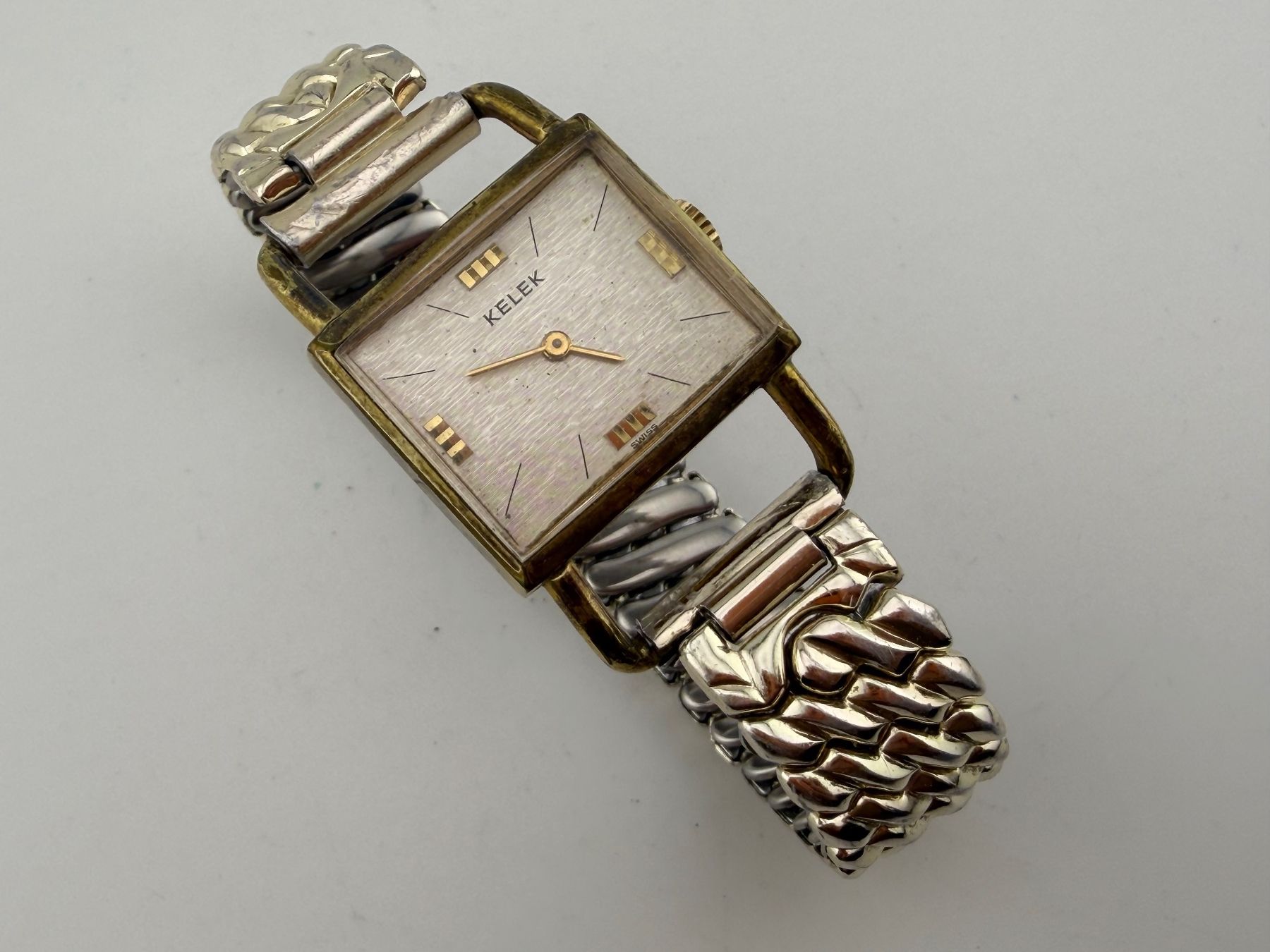 Orologi: Vintage KELEK Handaufzug läuft – Usato da Biel/Bienne venduto da MrP_WatchesBiel 1