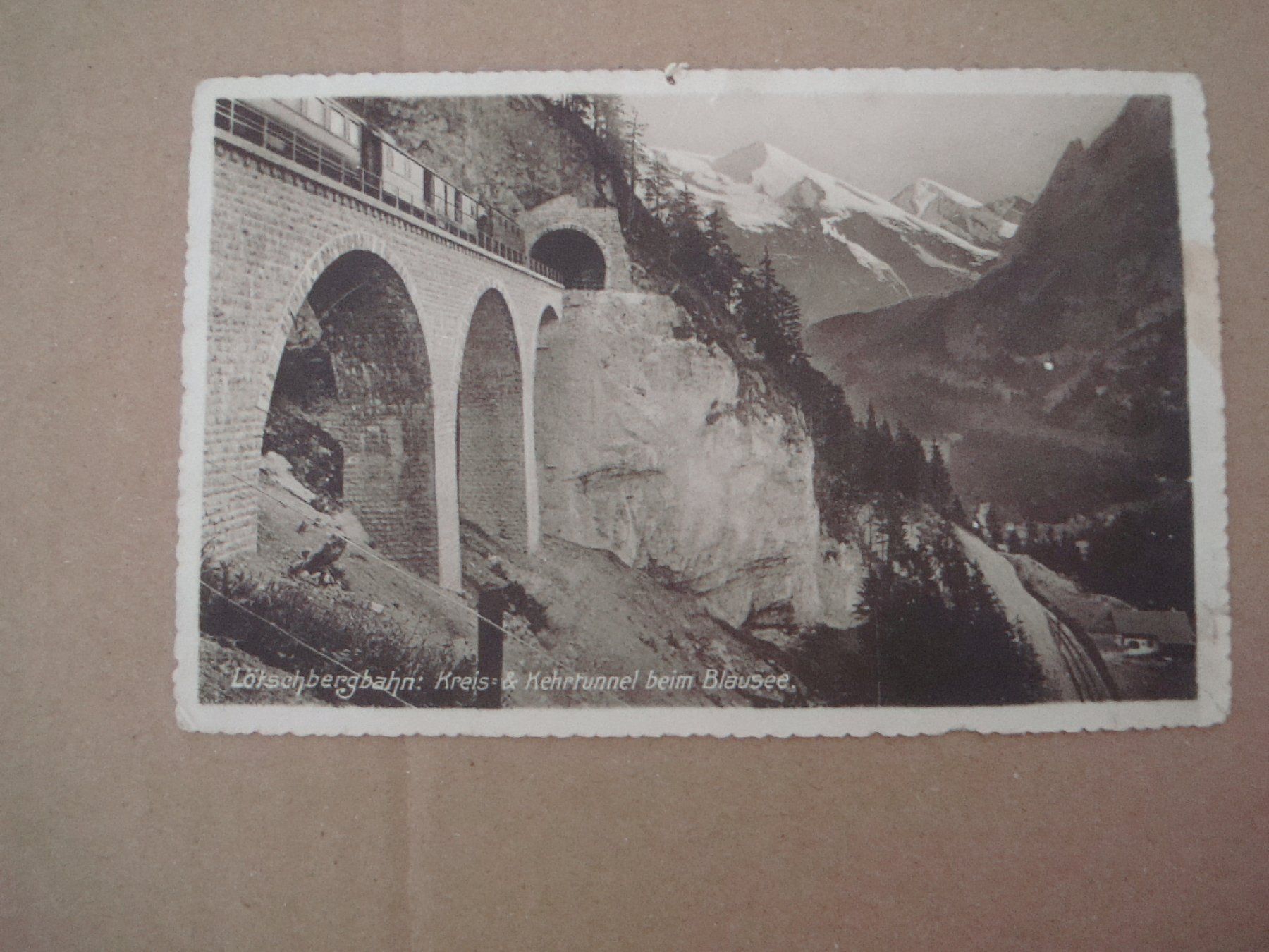 Cartes postales: 5 AK Lötschbergbahn - BLS - Eisenbahn – D'occasion à Neuenegg par flohcante 3